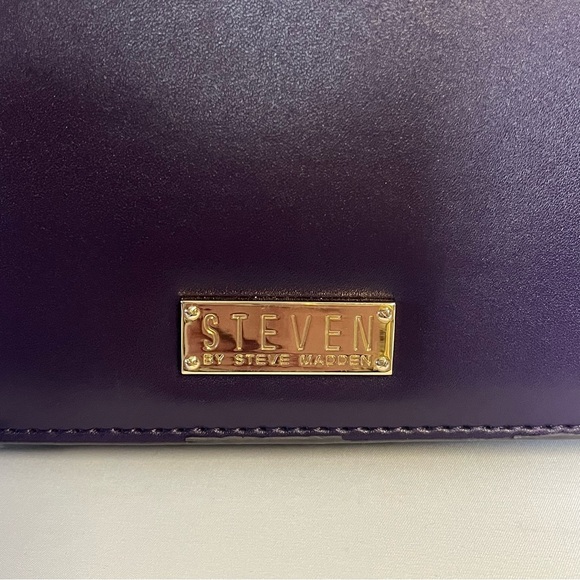 Steven by Steve Madden Plum Purple Crossbody purse - Picture 7 of 9